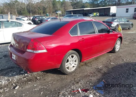 2013 Chevrolet Impala Lt z USA, uszkodzony, nr VIN 2G1WG5E34D1256361